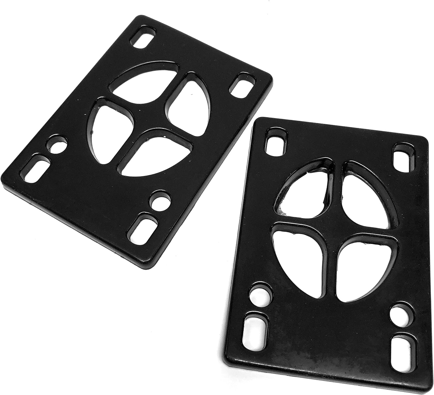 Crosshair Hard 90a Standard Black Riser Pads Set of Two, Rubber Un