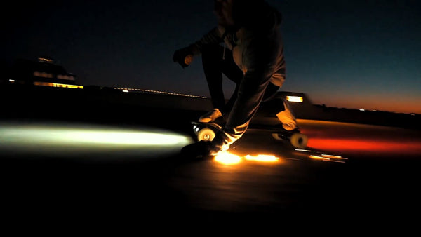 What You'll Need Before Riding An Electric Board At Night