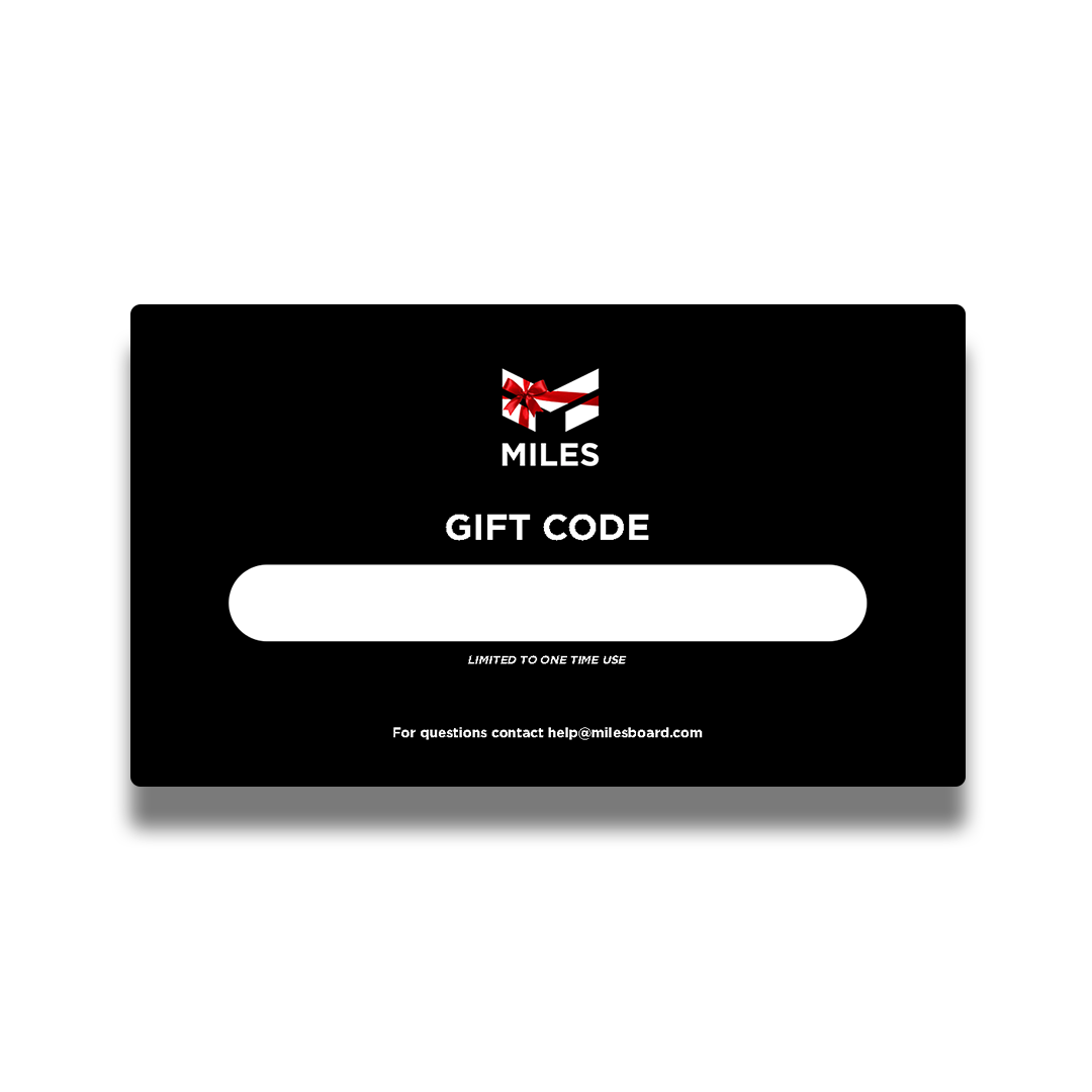 Miles Board Gift Card